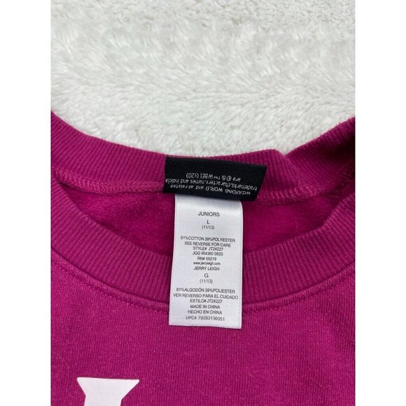 Wizarding World Harry Potter Womens Sweatshirt Juniors Large Long Sleeve Purple - Picture 4 of 6